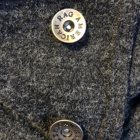 American Rag Peacoat Heather Grey Detachable Hood - Picture 7 of 8